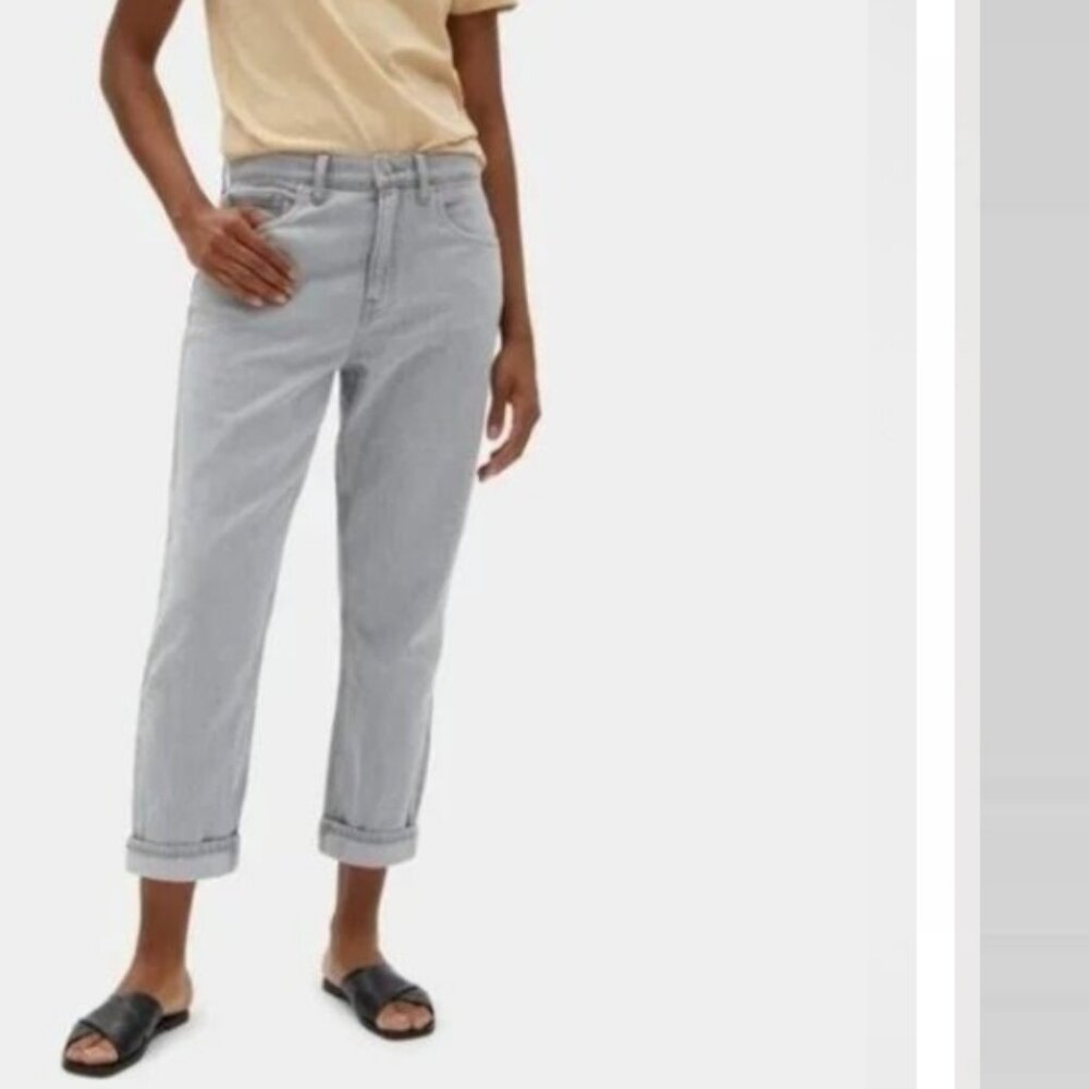 Everlane The Summer Straight Leg Denim Jean Gray 27